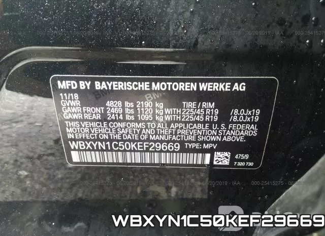 WBXYN1C50KEF29669 фото 10