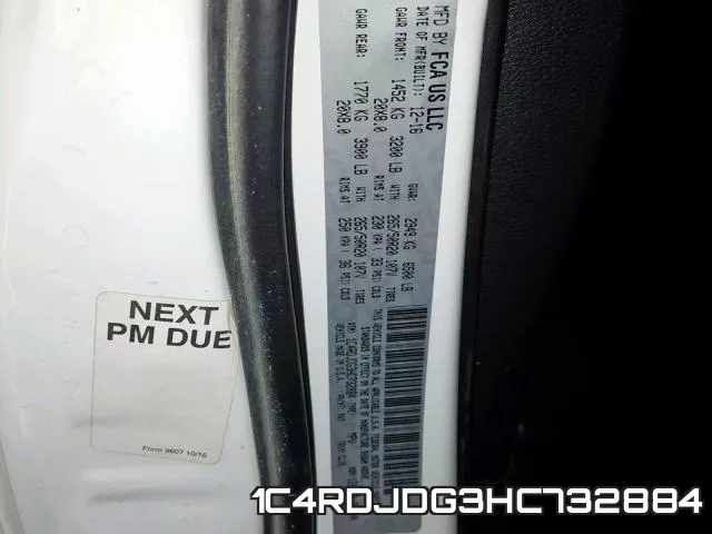 1C4RDJDG3HC732884 фото 2