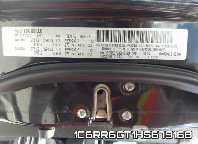 1C6RR6GT1HS679168 фото 10