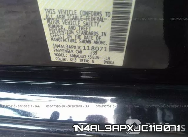 1N4AL3APXJC118071 фото 10