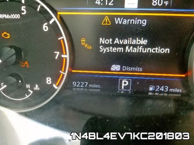 1N4BL4EV7KC201803 фото 9