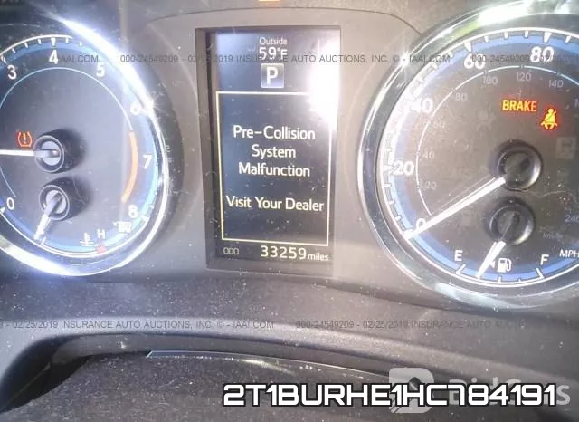 2T1BURHE1HC784191 фото 8