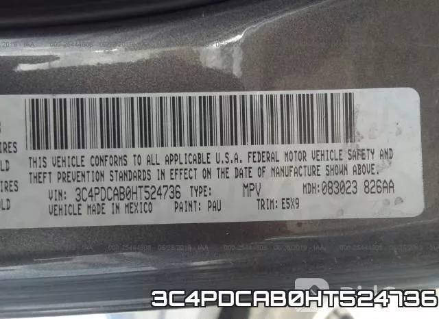 3C4PDCAB0HT524736 фото 10
