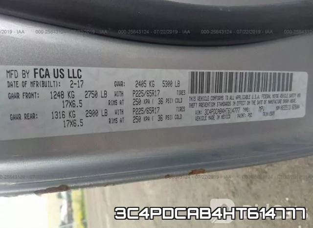 3C4PDCAB4HT614777 фото 10