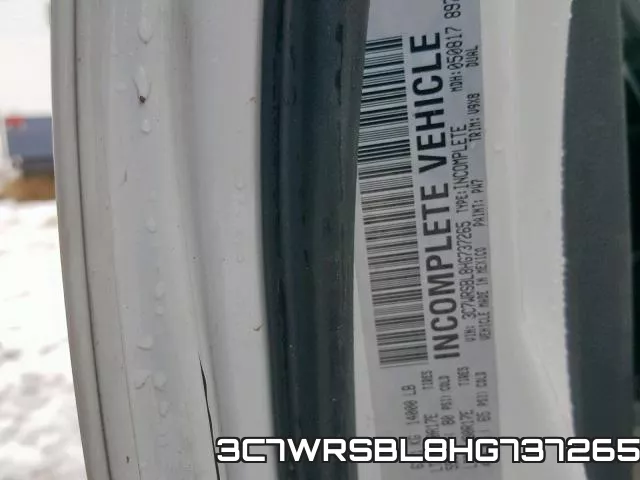 3C7WRSBL8HG737265 фото 2