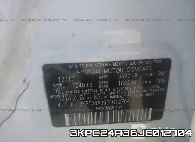 3KPC24A36JE012704 фото 10