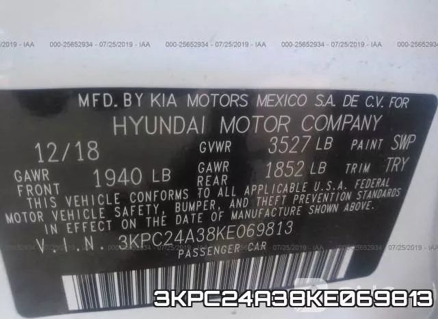 3KPC24A38KE069813 фото 9