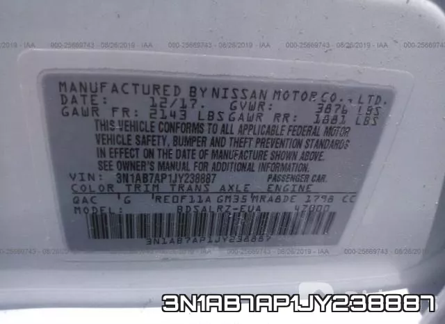 3N1AB7AP1JY238887 фото 10