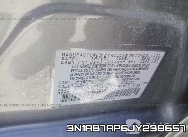3N1AB7AP6JY238657 фото 10