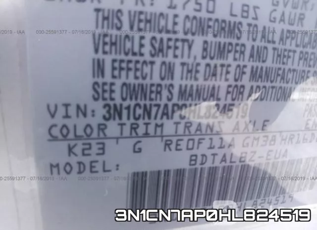 3N1CN7AP0HL824519 фото 10