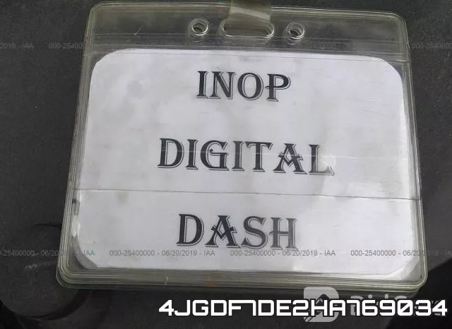 4JGDF7DE2HA769034 фото 8