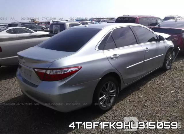 4T1BF1FK9HU315059 фото 5