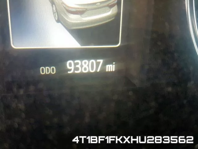 4T1BF1FKXHU283562 фото 9