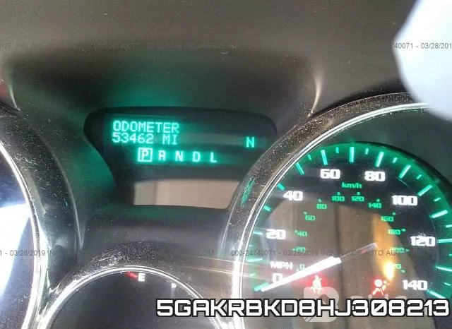 5GAKRBKD8HJ308213 фото 8