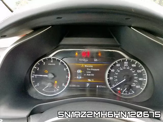 5N1AZ2MH6HN120675 фото 9