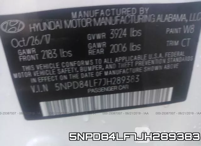 5NPD84LF7JH289383 фото 10