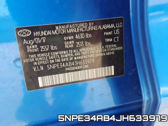 5NPE34AB4JH633979 фото 2