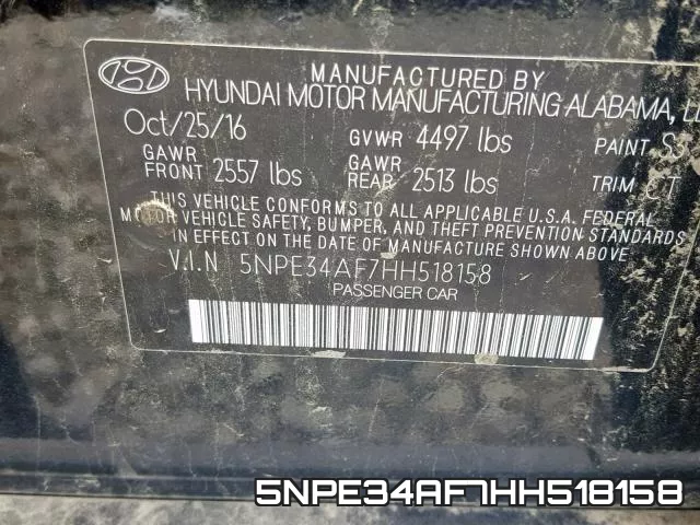 5NPE34AF7HH518158 фото 2