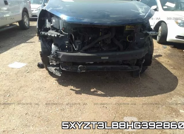 5XYZT3LB8HG392860 фото 7