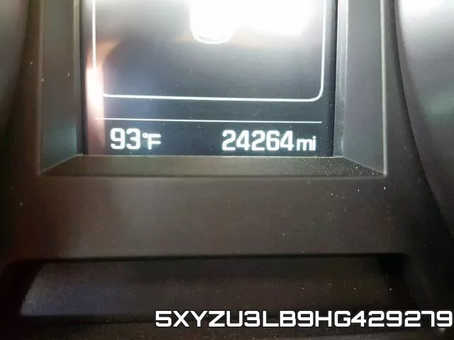 5XYZU3LB9HG429279 фото 9