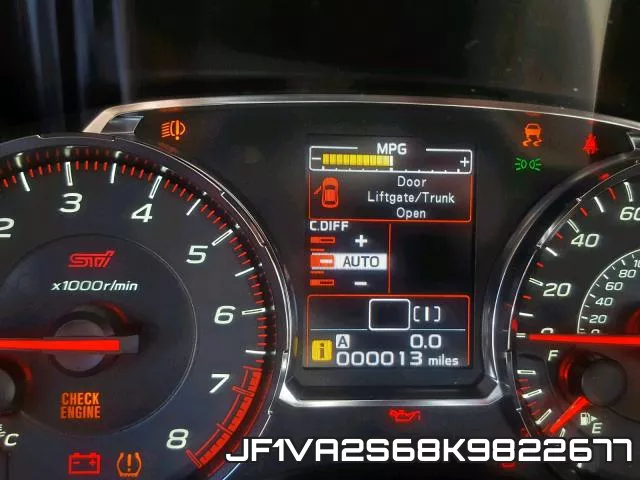 JF1VA2S68K9822677 фото 9
