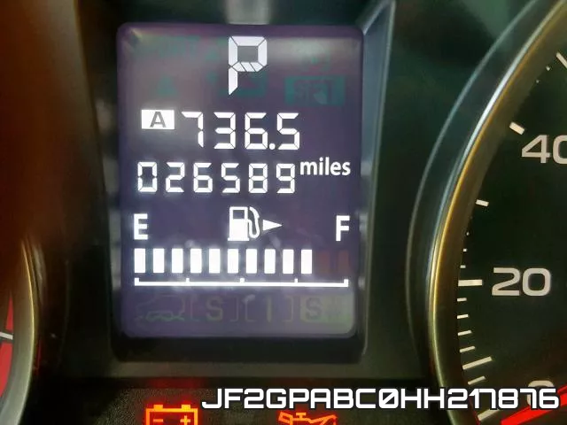 JF2GPABC0HH217876 фото 9