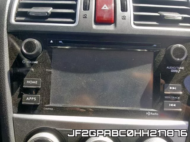JF2GPABC0HH217876 фото 10