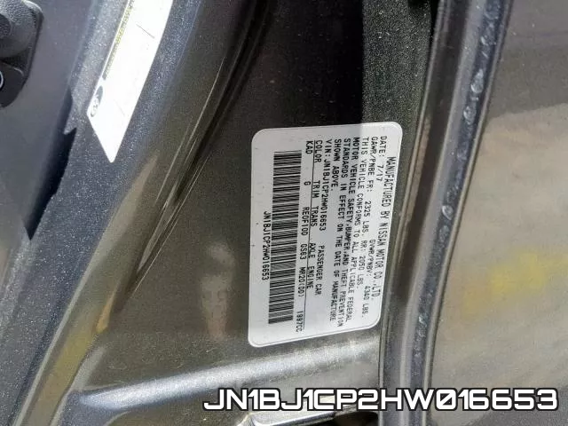 JN1BJ1CP2HW016653 фото 2