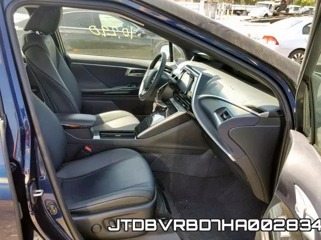 JTDBVRBD7HA002834 фото 6