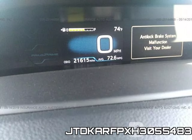 JTDKARFPXH3055483 фото 8