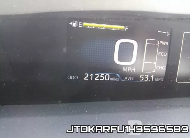 JTDKARFU1H3536583 фото 8