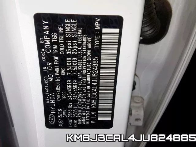 KM8J3CAL4JU824885 фото 2