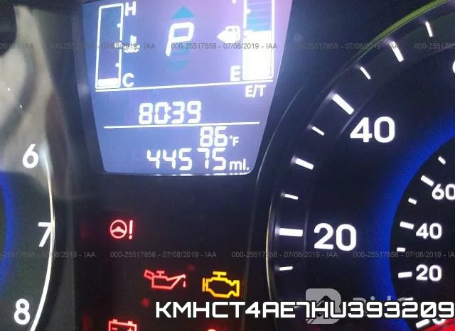 KMHCT4AE7HU393209 фото 8