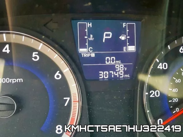 KMHCT5AE7HU322419 фото 9