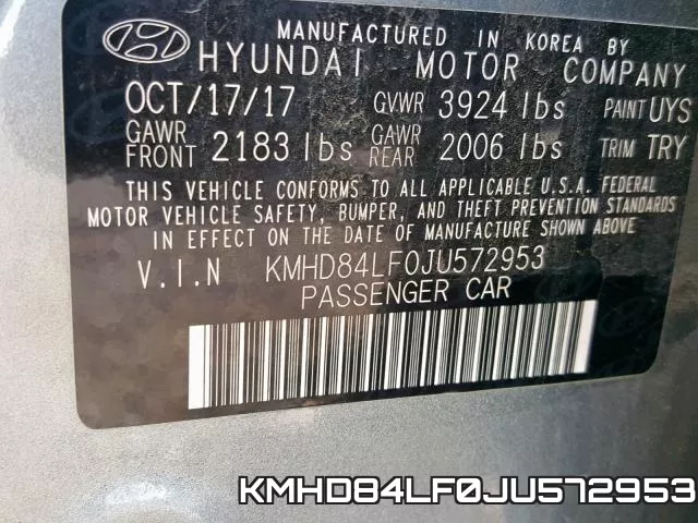 KMHD84LF0JU572953 фото 2