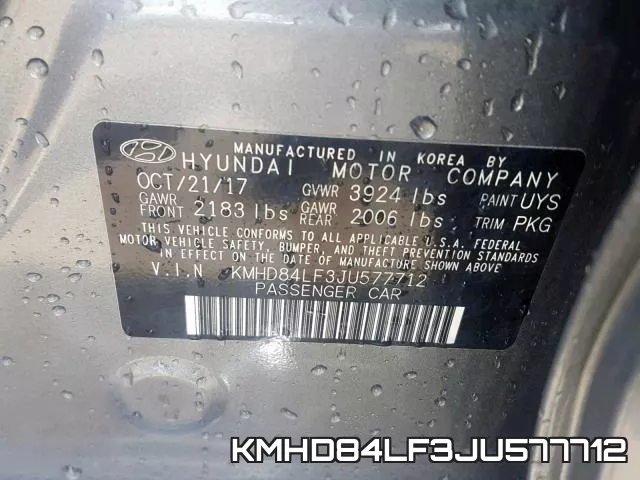 KMHD84LF3JU577712 фото 2
