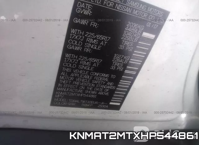 KNMAT2MTXHP544861 фото 10
