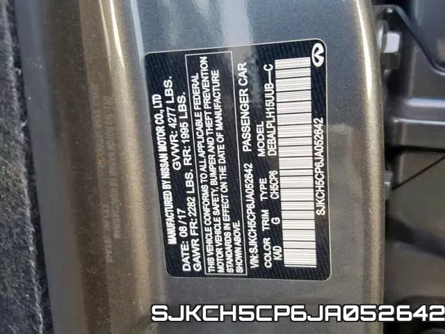 SJKCH5CP6JA052642 фото 2