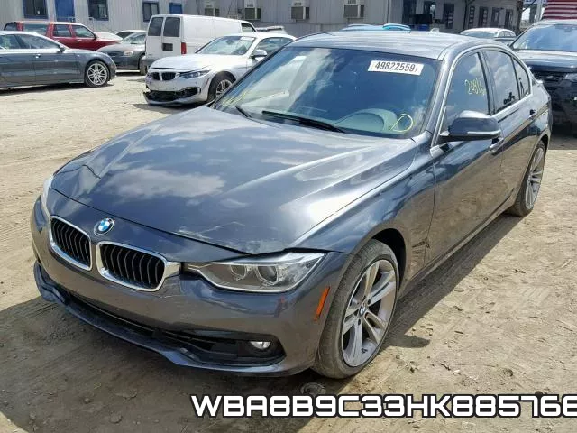 WBA8B9C33HK885766 фото 3