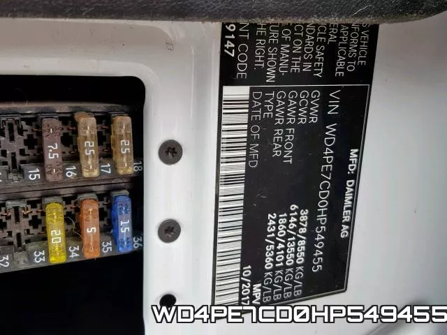 WD4PE7CD0HP549455 фото 2