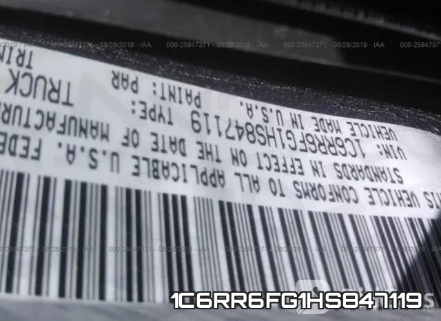 1C6RR6FG1HS847119 фото 10