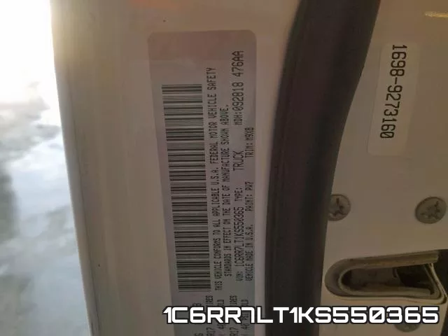 1C6RR7LT1KS550365 фото 2
