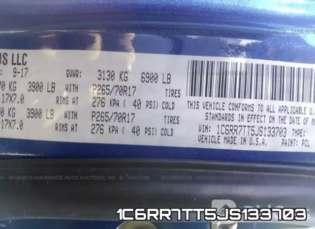 1C6RR7TT5JS133703 фото 10