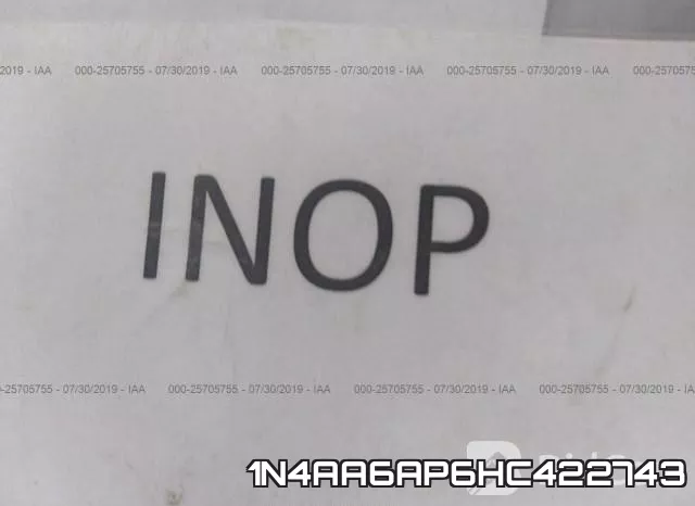 1N4AA6AP6HC422743 фото 8
