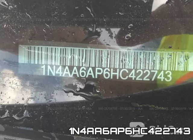 1N4AA6AP6HC422743 фото 10