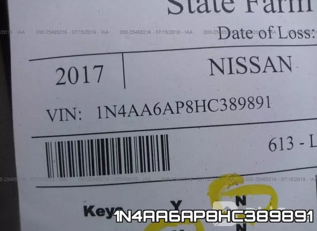 1N4AA6AP8HC389891 фото 10