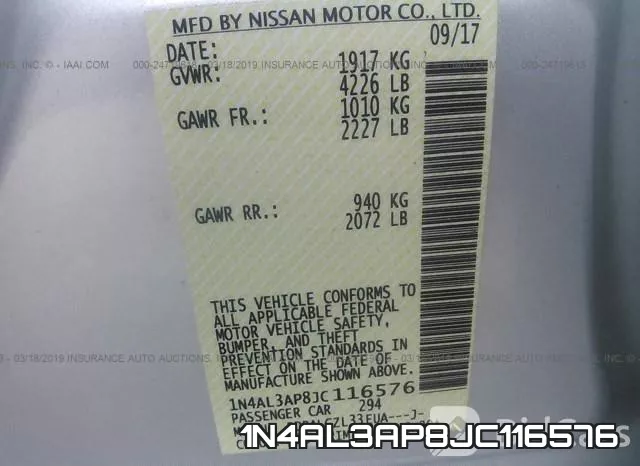 1N4AL3AP8JC116576 фото 10
