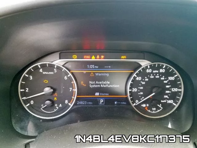 1N4BL4EV8KC117375 фото 9