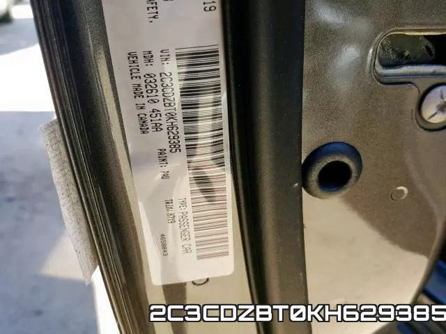 2C3CDZBT0KH629385 фото 2