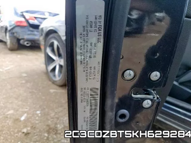 2C3CDZBT5KH629284 фото 2